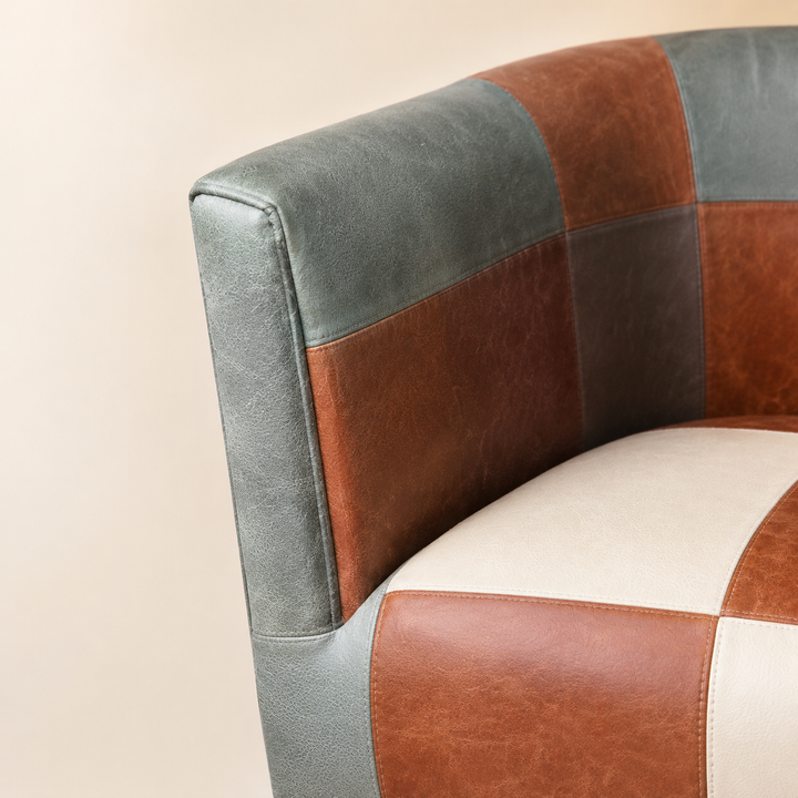 Metal Tub 2 Seater Couch - craftsmanship detail