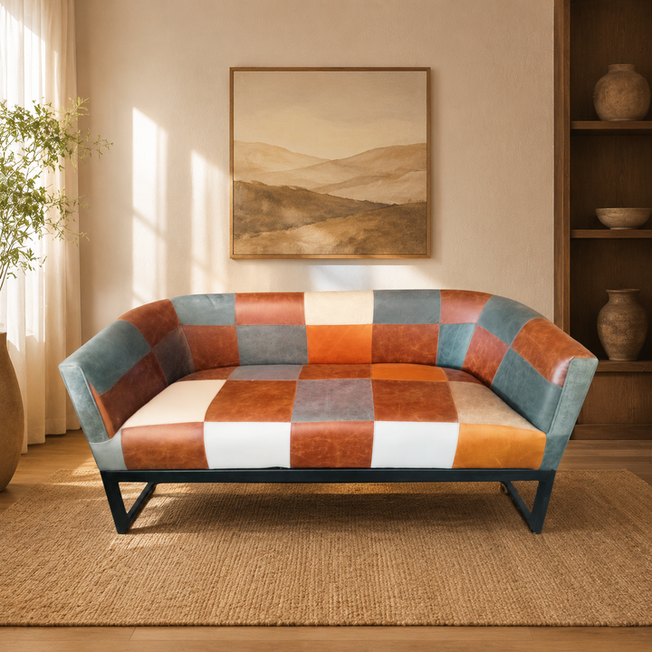 Metal Tub 2 Seater Couch - luxury lifestyle