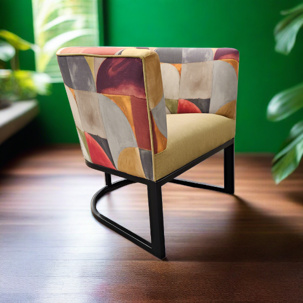 Metal Tub Chair with Stuart Graham Fabric
Elevate your living space with the Metal Tub Chair, a stylish and comfortable addition crafted with precision and quality. Featuring a sturdy metal frame and upholstered in durable Stuart Graham fabric, this timeless classic ensures both style and comfort. www.uniqueboys.co.za