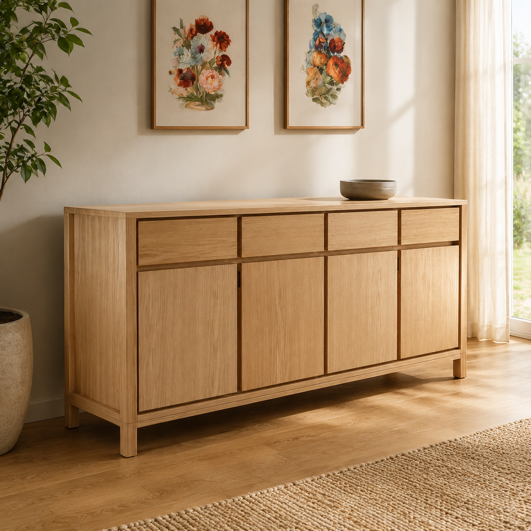 Miami Oak Server — luxury lifestyle