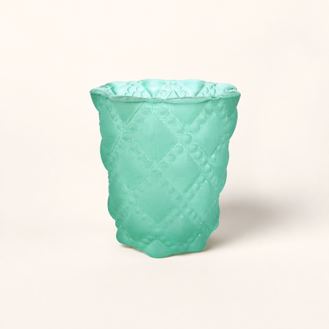 Mint frost tealight candle holder — catalogue product image