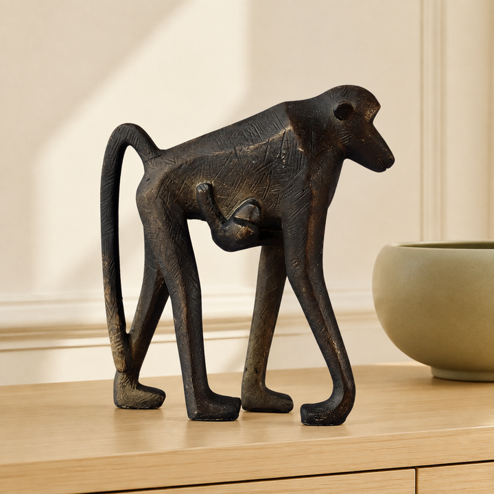 MONKEY WITH BABY 17X13CM lifestyle view