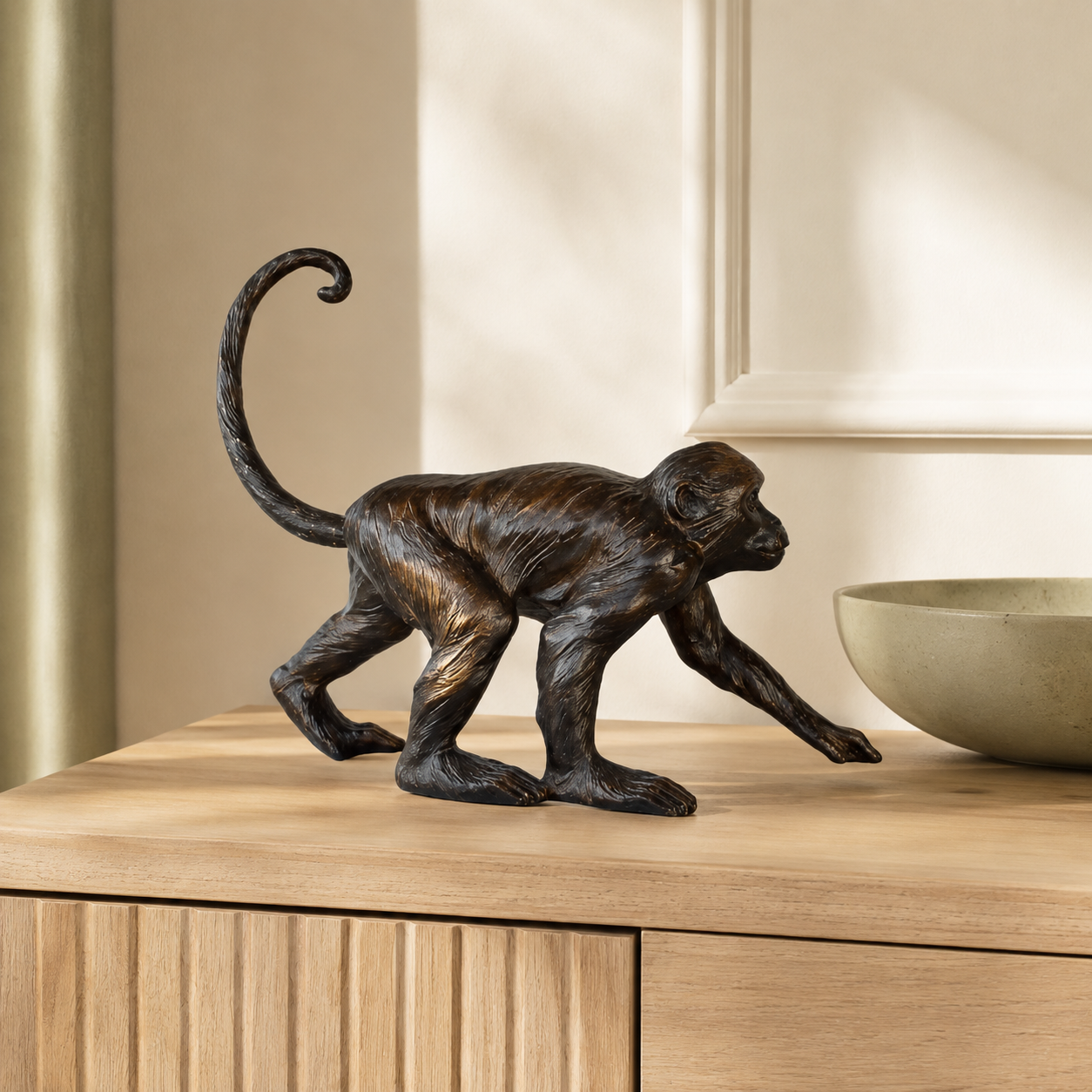 MONKEY WITH LONG TAIL 27X34X10CM lifestyle view