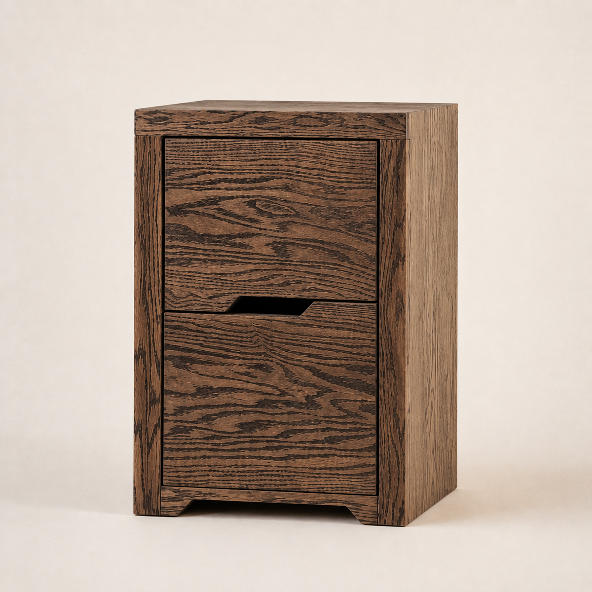 New York Red Oak Pedestal — main product view
