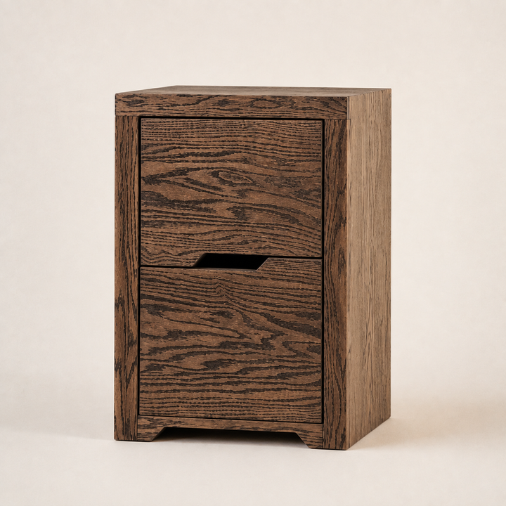 New York Red Oak Pedestal — main product view