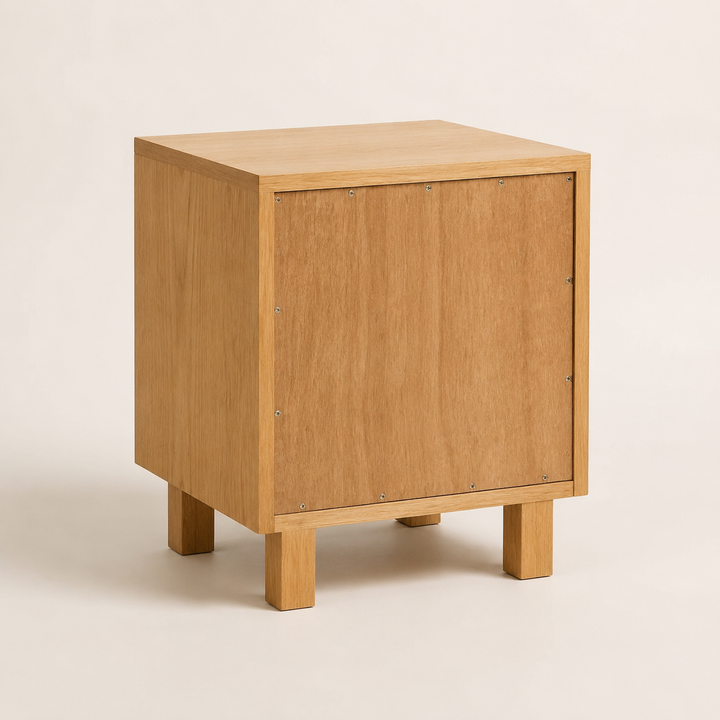 Norton Oak Pedestal — rear view