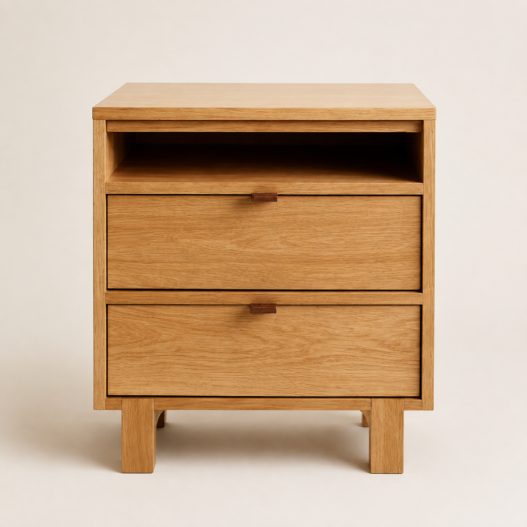 Norton Oak Pedestal — craftsmanship detail
