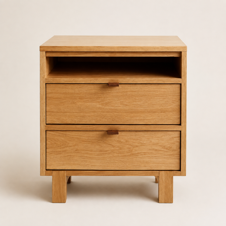 Norton Oak Pedestal — craftsmanship detail