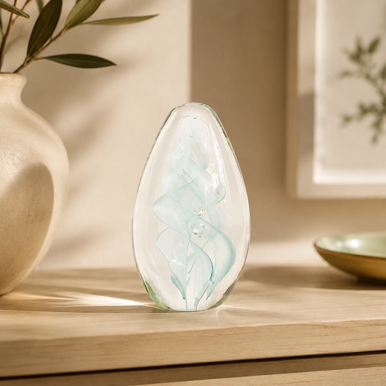 Scuba Paperweight 10.7cm lifestyle view