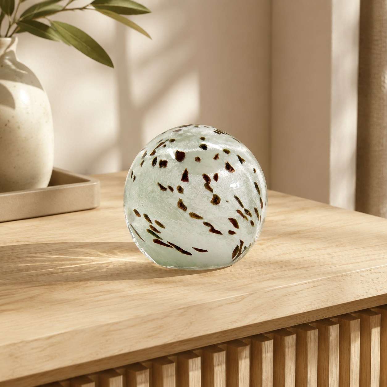 Milky Way Paperweight lifestyle view