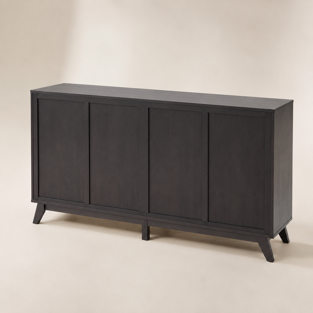 Rhode Island Server Reed Glass 1800L x 400D x 900H — rear angle