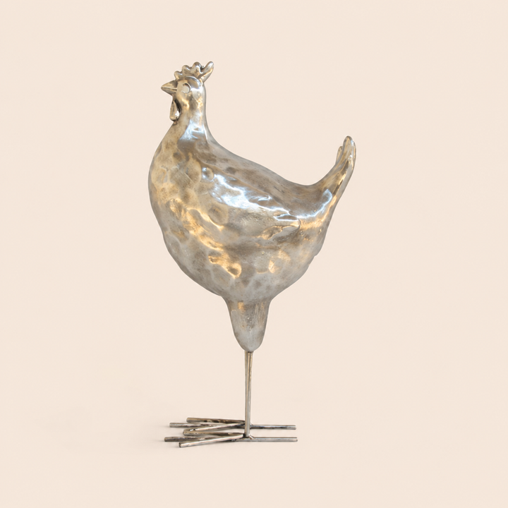 SILVER COCK 33X17CM catalogue view