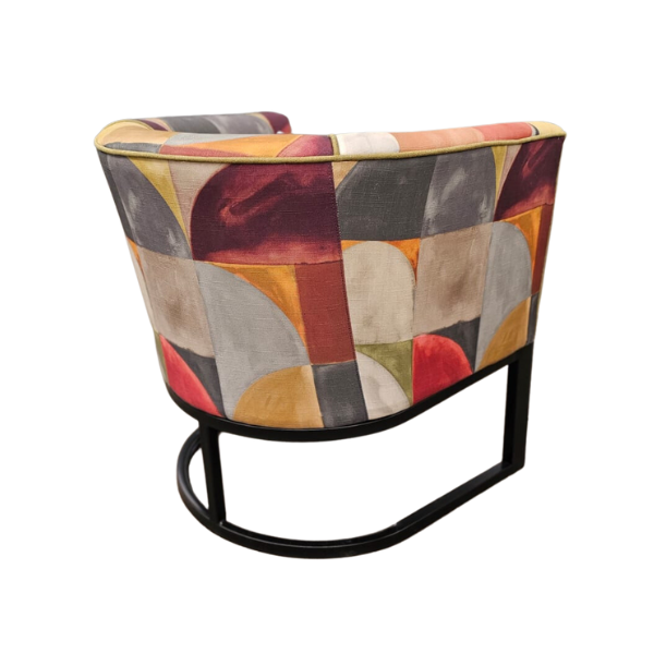 upholstered in durable Stuart Graham fabric