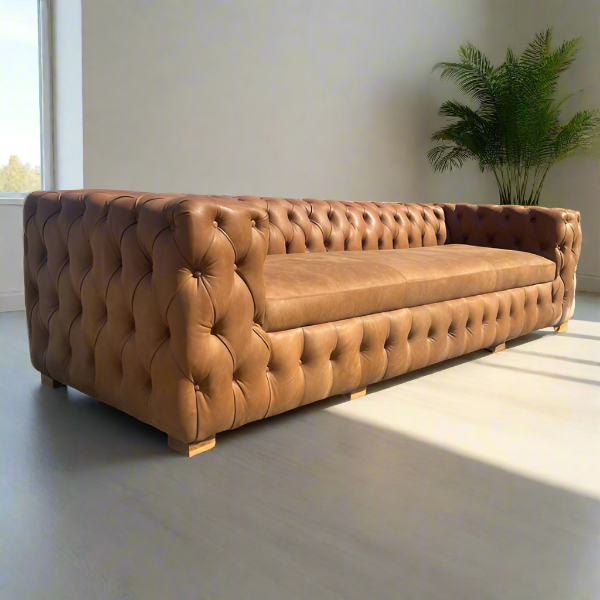 Alaska Fully Buttoned  Couch
