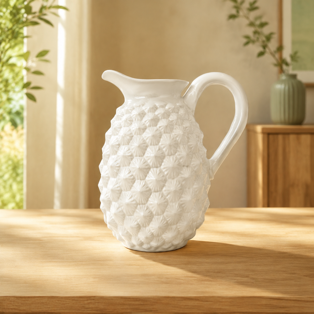 White Jade Pine Jug lifestyle view