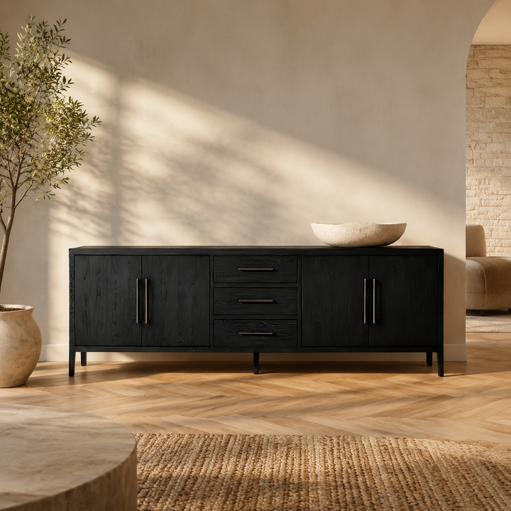 York Oak server — luxury lifestyle