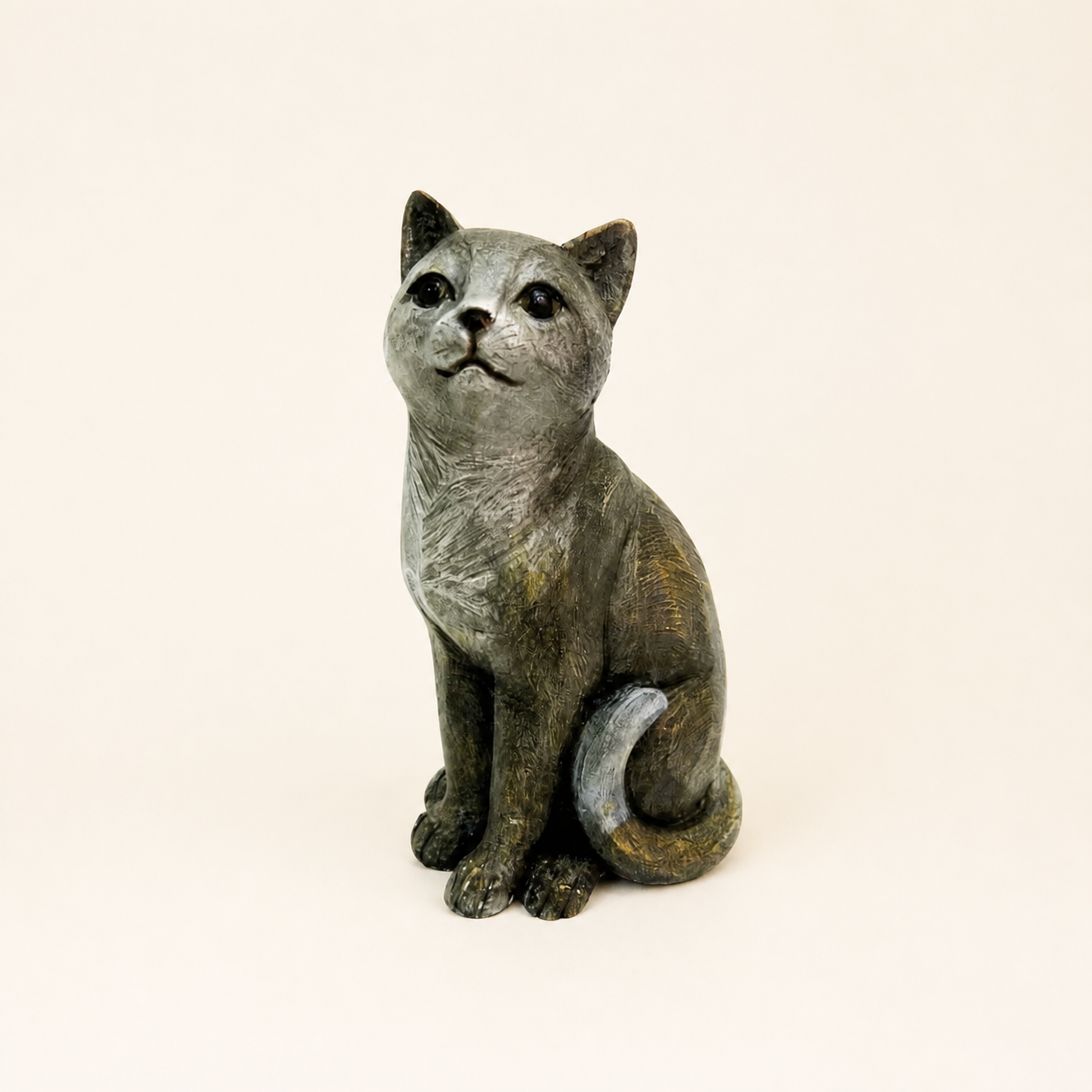 Zilla Cat is a charming decorative accent that adds character, personality and playful style to any interior