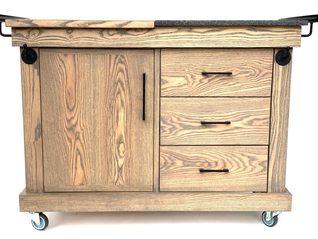 Custom-Made Ash Butcher's Trolley
Elevate your kitchen with our bespoke Ash Butcher's Trolley, crafted to your exact specifications and wood type preferences. This stunning piece of kitchen furniture is designed to provide ample storage, workspace, and style.
Key Features:
Custom-Made: Built to your exact specifications, ensuring a perfect fit for your kitchen.
Ash Wood Construction: Durable and sustainable Ash wood is used to create this beautiful trolley.
Generous Size www.uniqueboys.co.za 