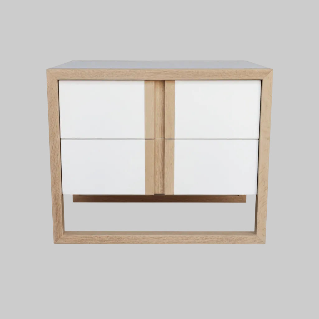 Berger White Mdf Pedestal at Unique Boys
Elevate your bedroom with custom-made bedside pedestals, tailored to your exact specifications. Handcrafted with precision and attention to detail, these pedestals are the perfect addition to any bedroom.