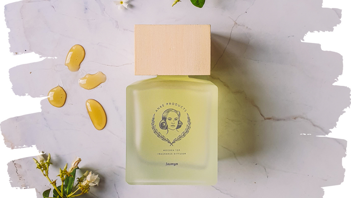 Anke Jasmyn wooden top diffuser 160ml