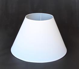 Extra large plain off white shade  39X60CM  White Shade Only Big Fitting  Unique Interiors