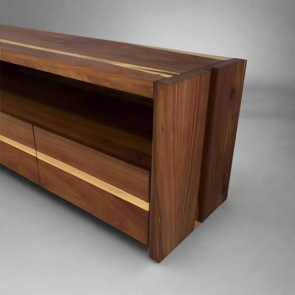 Adonai Kiaat Plasma Unit
Elevate your space with our custom-made Adonai Kiaat Plasma Unit, expertly crafted from high-quality kiaat wood and finished with durable Rubio Monocoat sealant in Castle Brown.