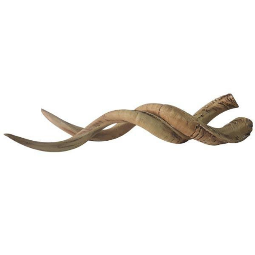 Resin Cement Kudu Horns
Majestic Decorative Piece
Add a touch of wild elegance to your home with these stunning Resin Cement Kudu Horns. With their rich Wild Honey colour, these horns make a striking decorative piece that's perfect for your coffee table or mantle.