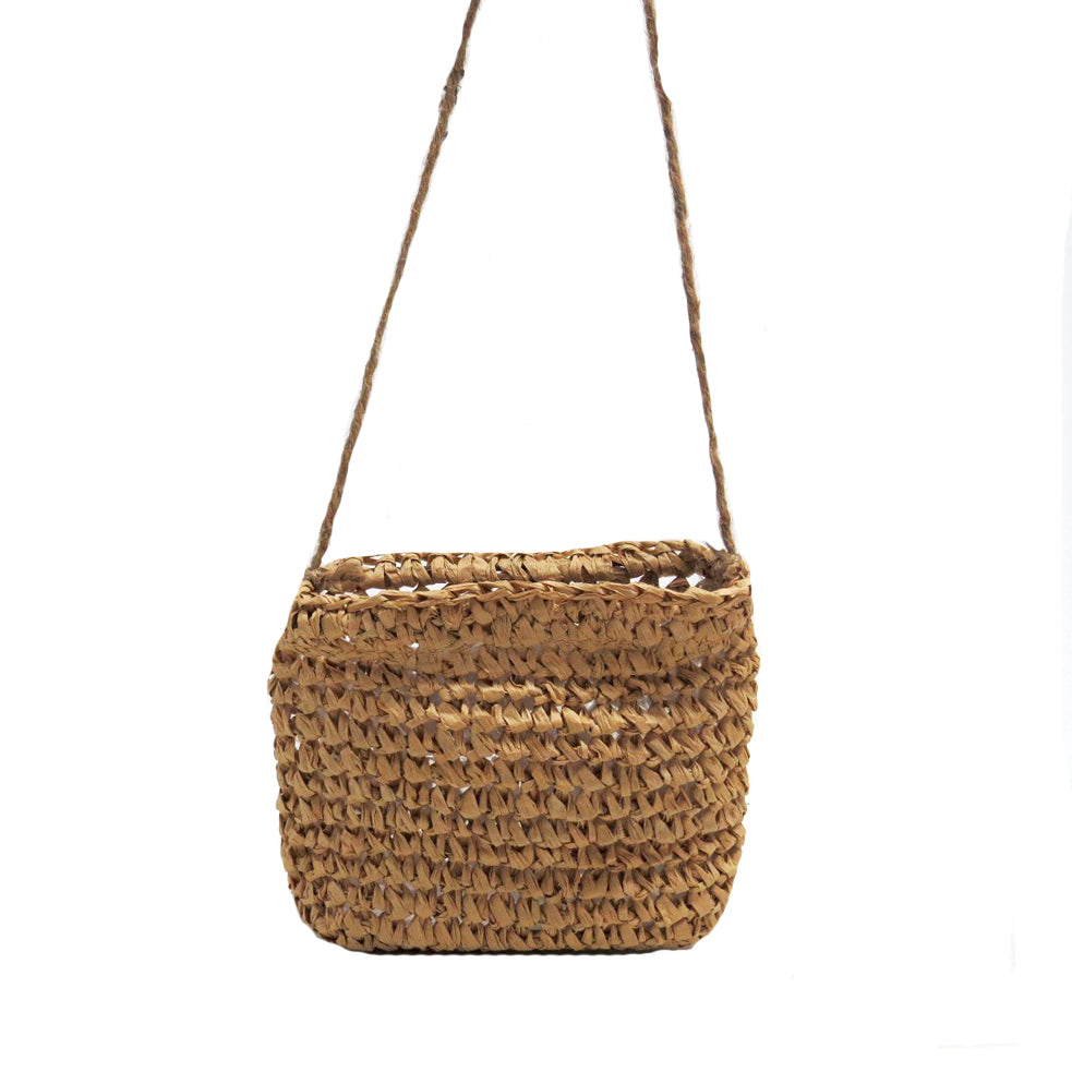 Introducing the Charming Osmo Basket from Unique Boys
Add a touch of elegance and whimsy to your home decor with this unique, crocheted Osmo Basket. Resembling a small, open summer handbag, this charming hanging basket is sure to captivate.