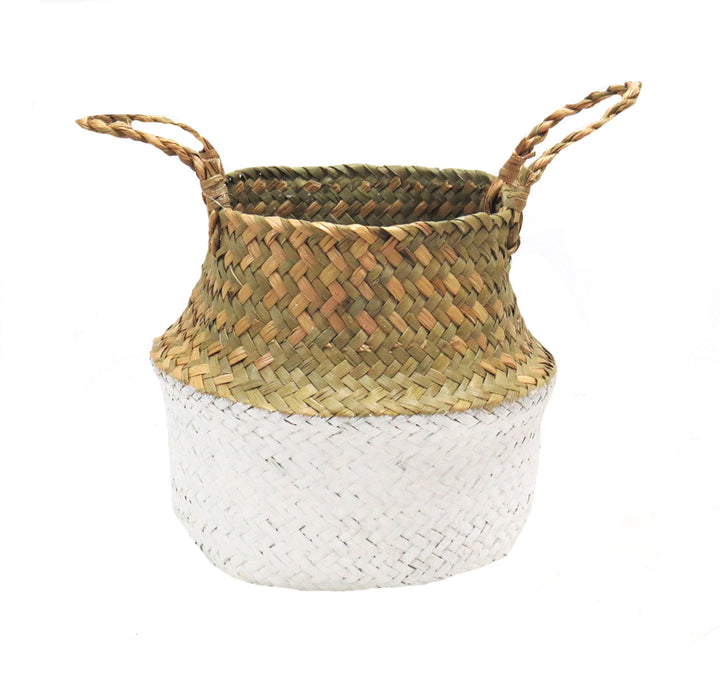 Bona Basket - Natural Elegance from Unique Boys
Elevate Your Plant Game
Discover the Bona Basket, a stunning natural seagrass planter expertly crafted for style and functionality. This gorgeous, collapsible basket features a beautiful white finish and twined natural handles, perfect for showcasing your favorite plants.