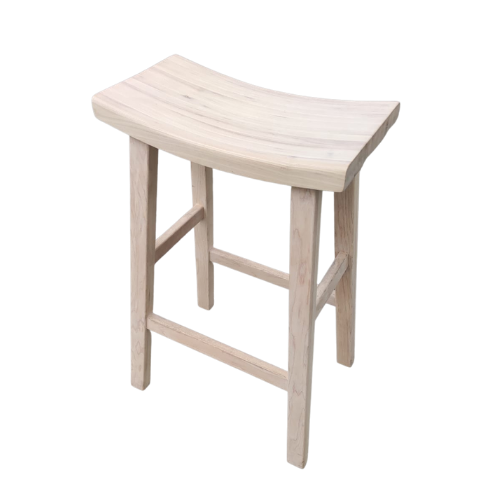Solid Bar chair Oak