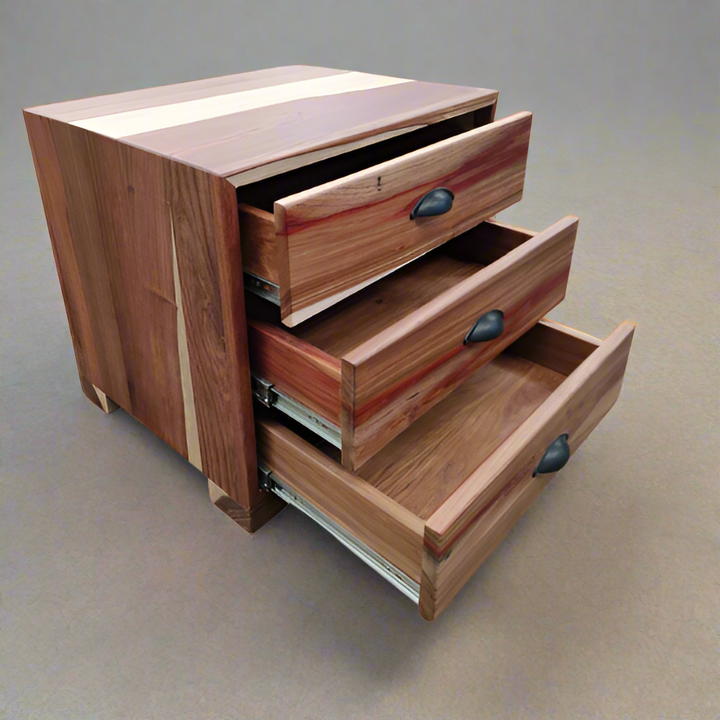 Customizable Kiaat Bedside Table by Unique Boys
Elevate your bedroom with a stunning Kiaat bedside table, custom-made to your specifications by Unique Boys.
Benefits of Customization
Personalization: Tailor the design, size, and features to fit your unique style and needs.
Quality: Unique Boys uses high-quality solid Kiaat wood, ensuring durability and longevity.