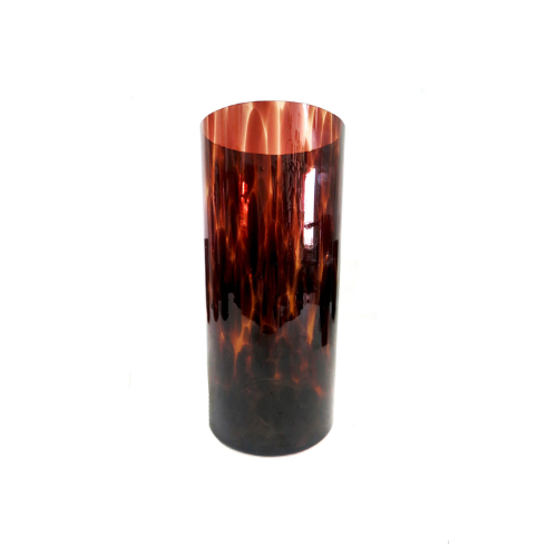 Make a Statement with the Stunning Neo Vase
Elevate your home decor with the sleek and sophisticated Neo Vase. This beautifully crafted glass cylinder boasts a striking tortoise shell design that's sure to impress.
Sleek and Modern Design
With its clean lines, cylindrical shape, and gorgeous tortoise shell pattern, the Neo Vase is the perfect addition to any modern home. Use it as a centerpiece, vase, or decorative accent to add a touch of elegance to your space.
