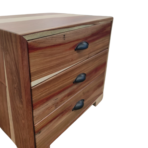 Customizable Kiaat Bedside Table by Unique Boys
Elevate your bedroom with a stunning Kiaat bedside table, custom-made to your specifications by Unique Boys.
Benefits of Customization
Personalization: Tailor the design, size, and features to fit your unique style and needs.
Quality: Unique Boys uses high-quality solid Kiaat wood, ensuring durability and longevity.