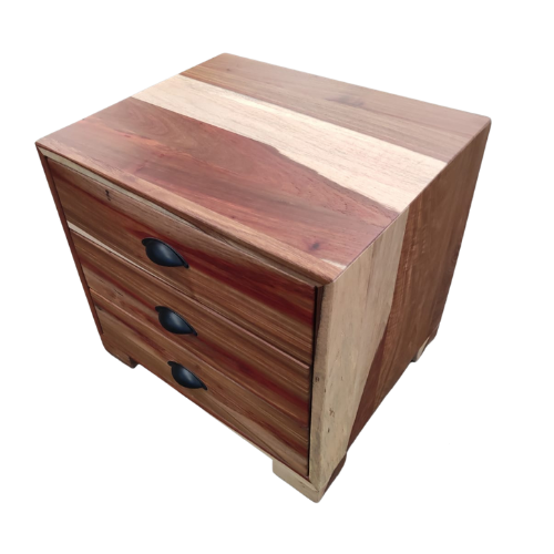 Customizable Kiaat Bedside Table by Unique Boys
Elevate your bedroom with a stunning Kiaat bedside table, custom-made to your specifications by Unique Boys.
Benefits of Customization
Personalization: Tailor the design, size, and features to fit your unique style and needs.
Quality: Unique Boys uses high-quality solid Kiaat wood, ensuring durability and longevity.